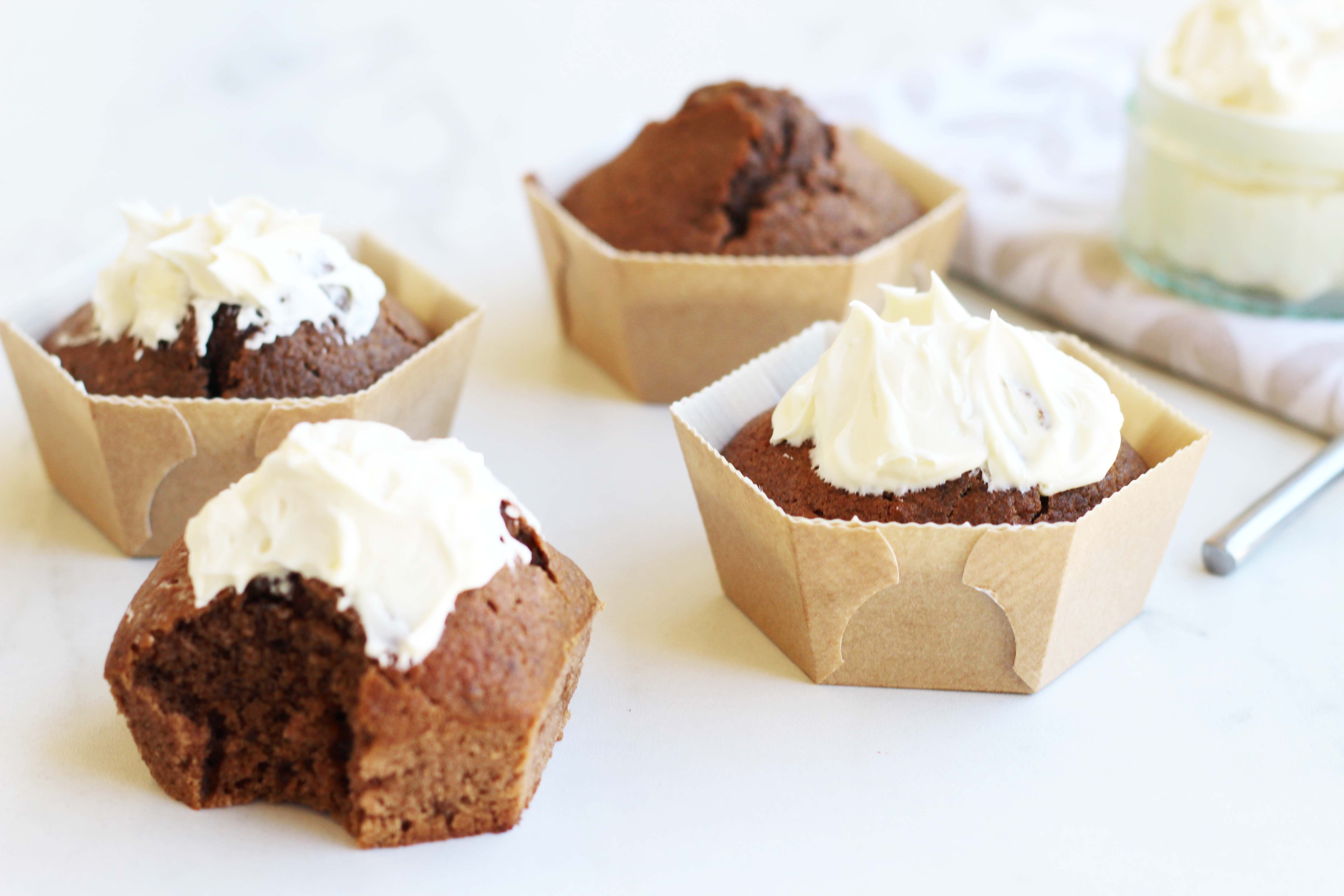 Petits cakes à la betterave et au chocolat