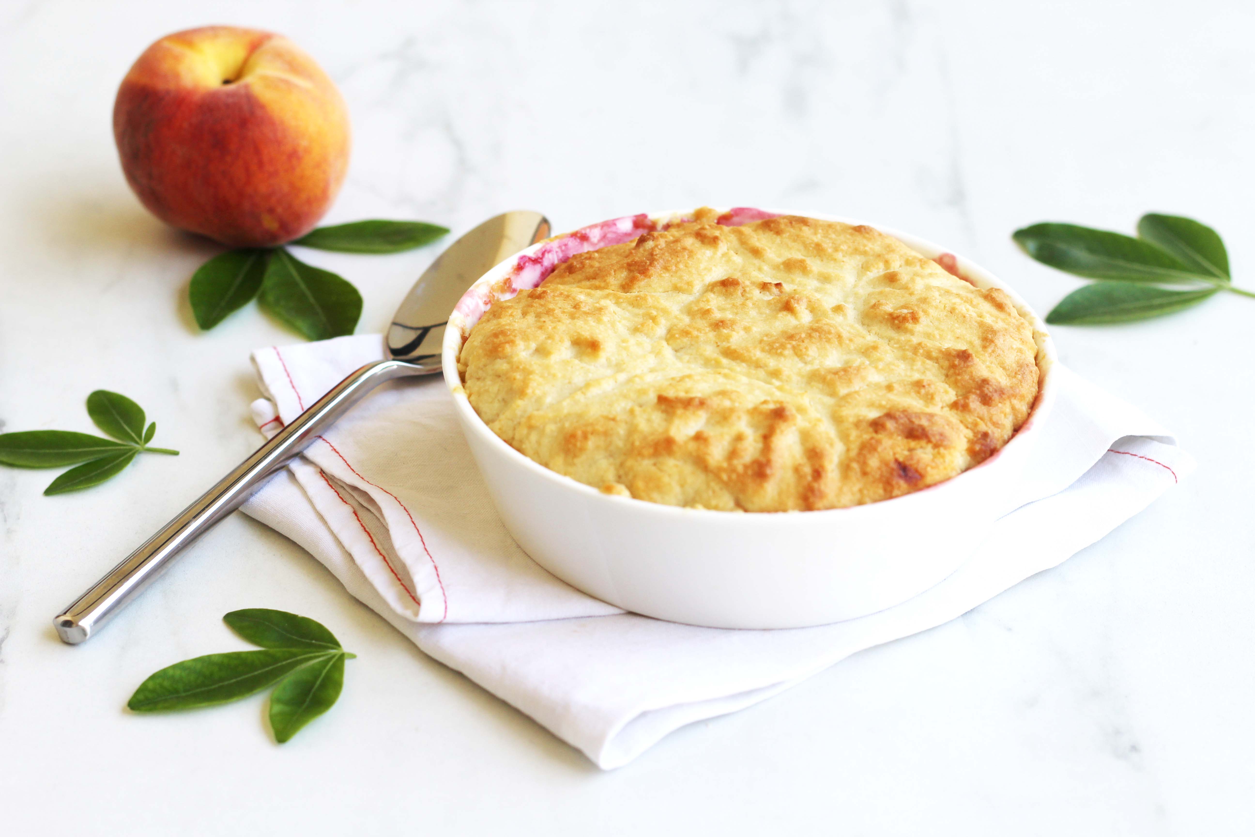 Cobbler aux pêches
