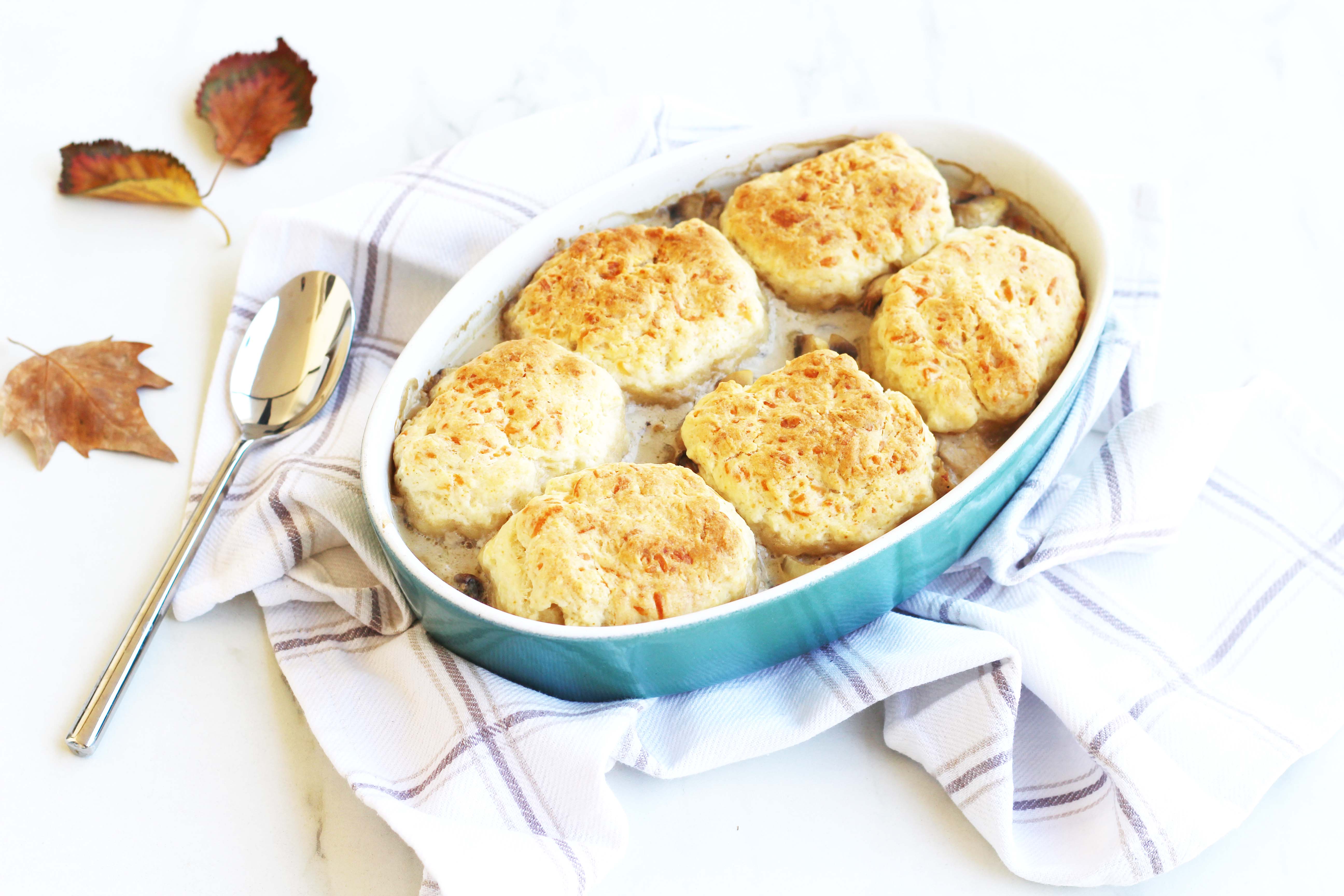 Cobbler aux champignons