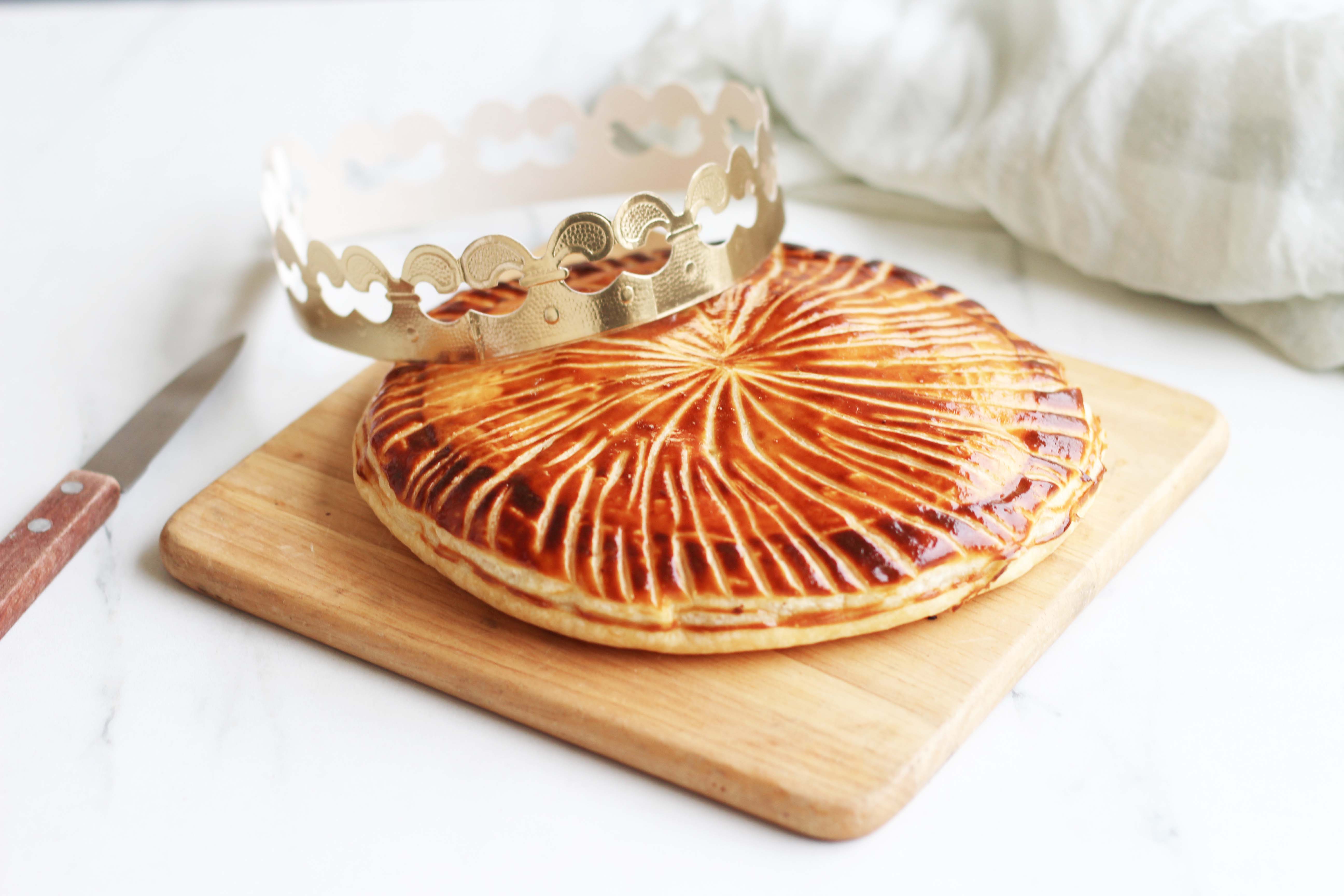 Galette des rois à la pistache