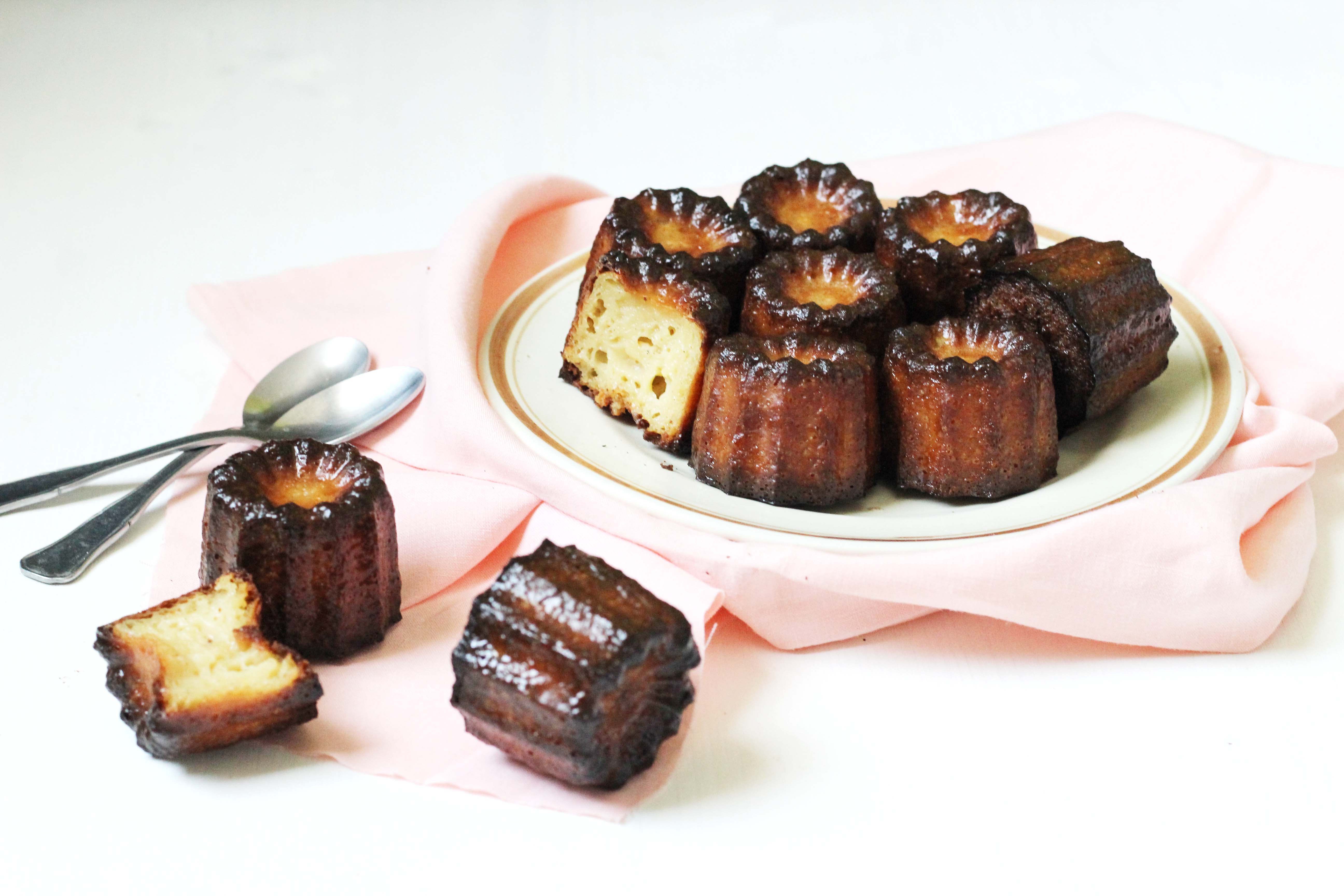 Cannelés bordelais un peu trop cuits mais bien croustillants