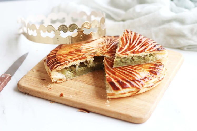 Galette des rois à la pistache