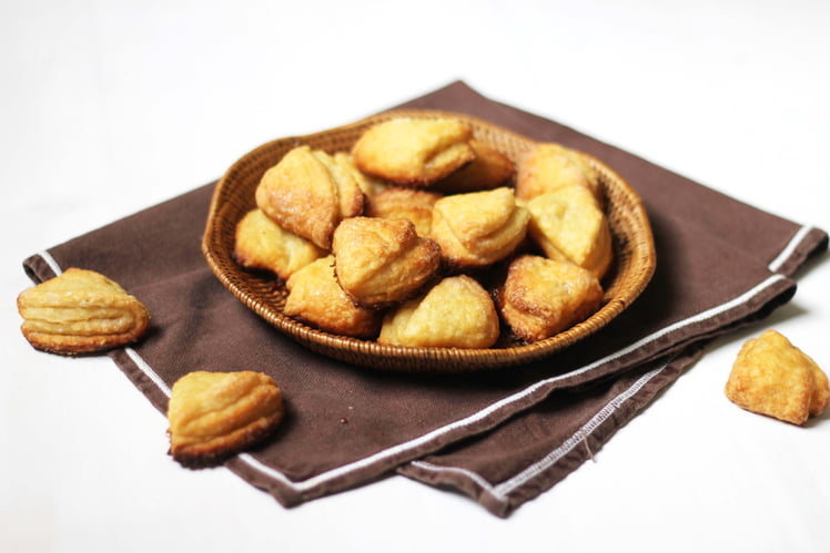 Cottage cheese cookie