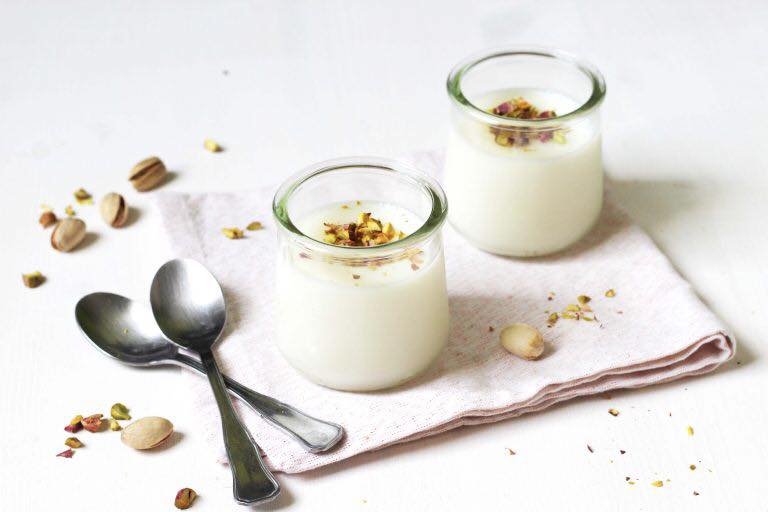 Crème à la fleur d’oranger – Mouhaladieh