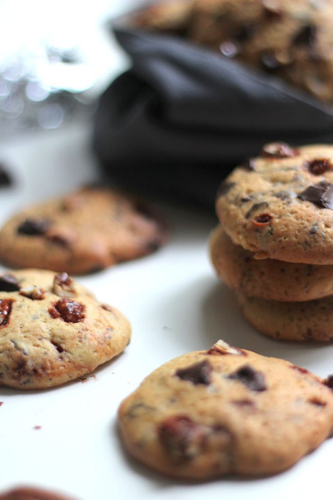 Cookies au chocolat et noix de pécan 2