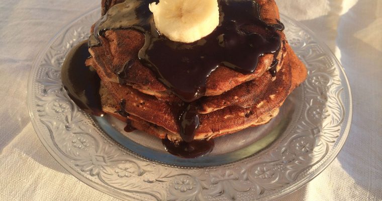 Pancakes banane chocolat