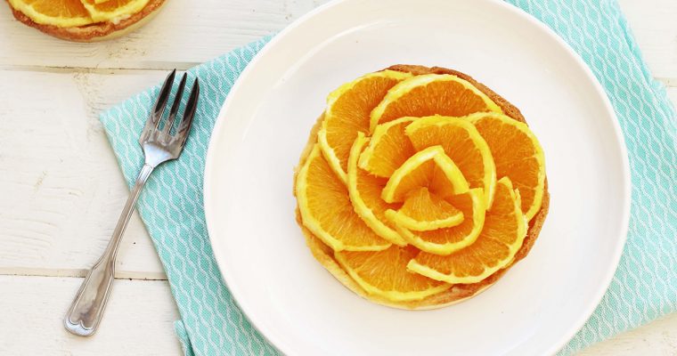 Tartelettes à l’orange et cannelle
